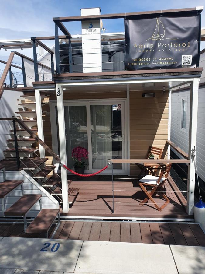 Вилла Adria Portoroz Luxury Houseboat Экстерьер фото